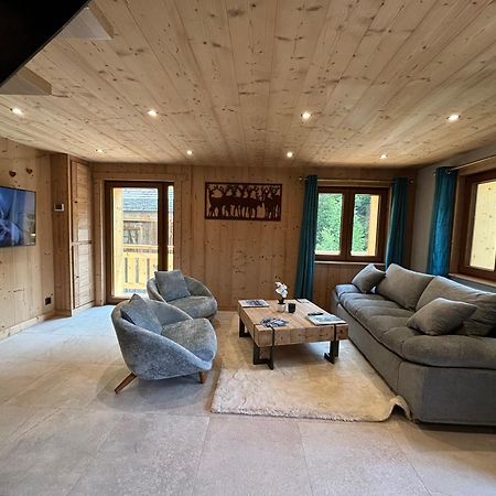 Chalet L'Aberiot Монрьон Экстерьер фото