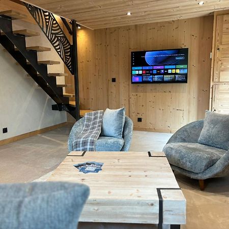 Chalet L'Aberiot Монрьон Экстерьер фото