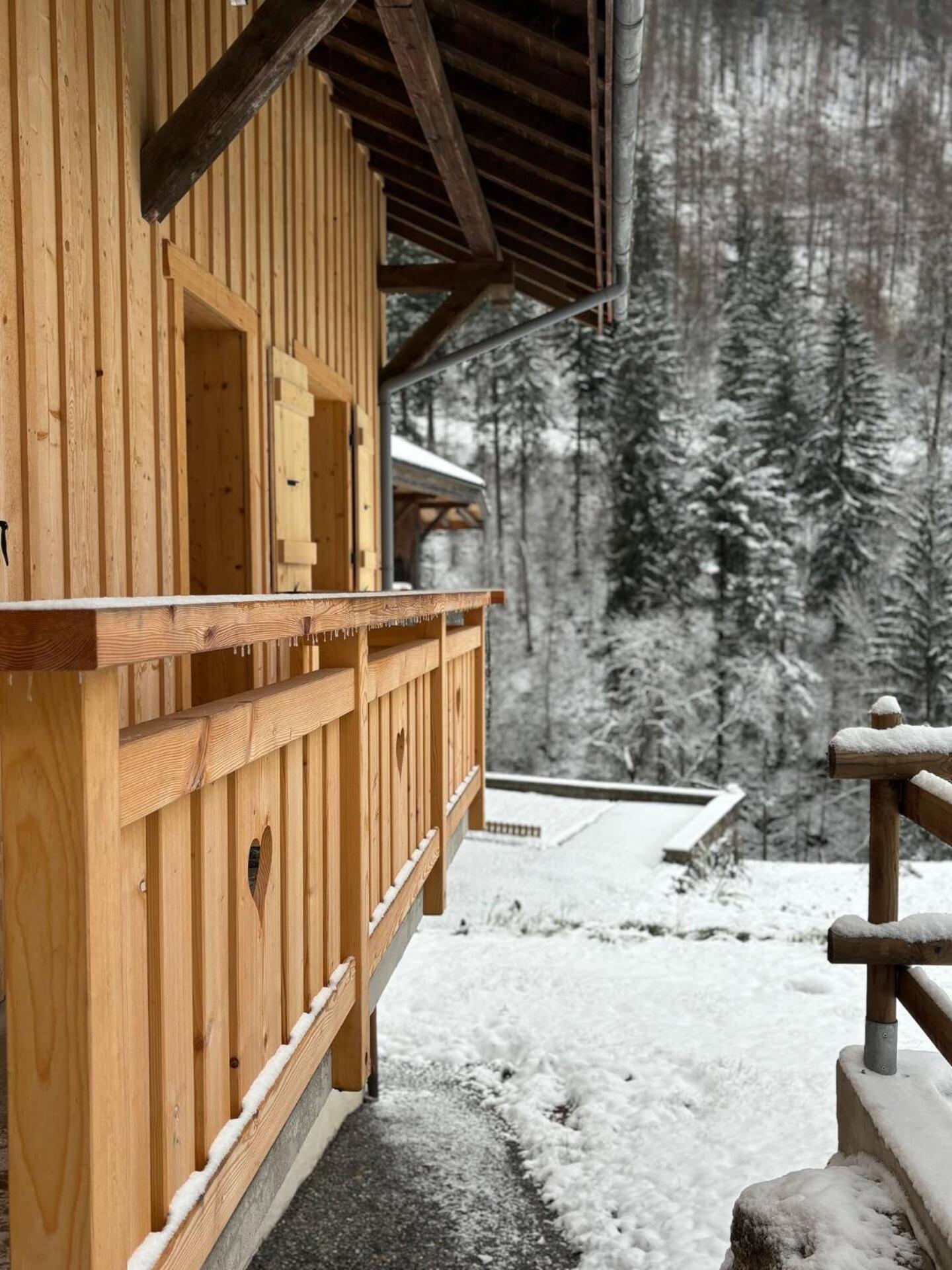 Chalet L'Aberiot Монрьон Экстерьер фото