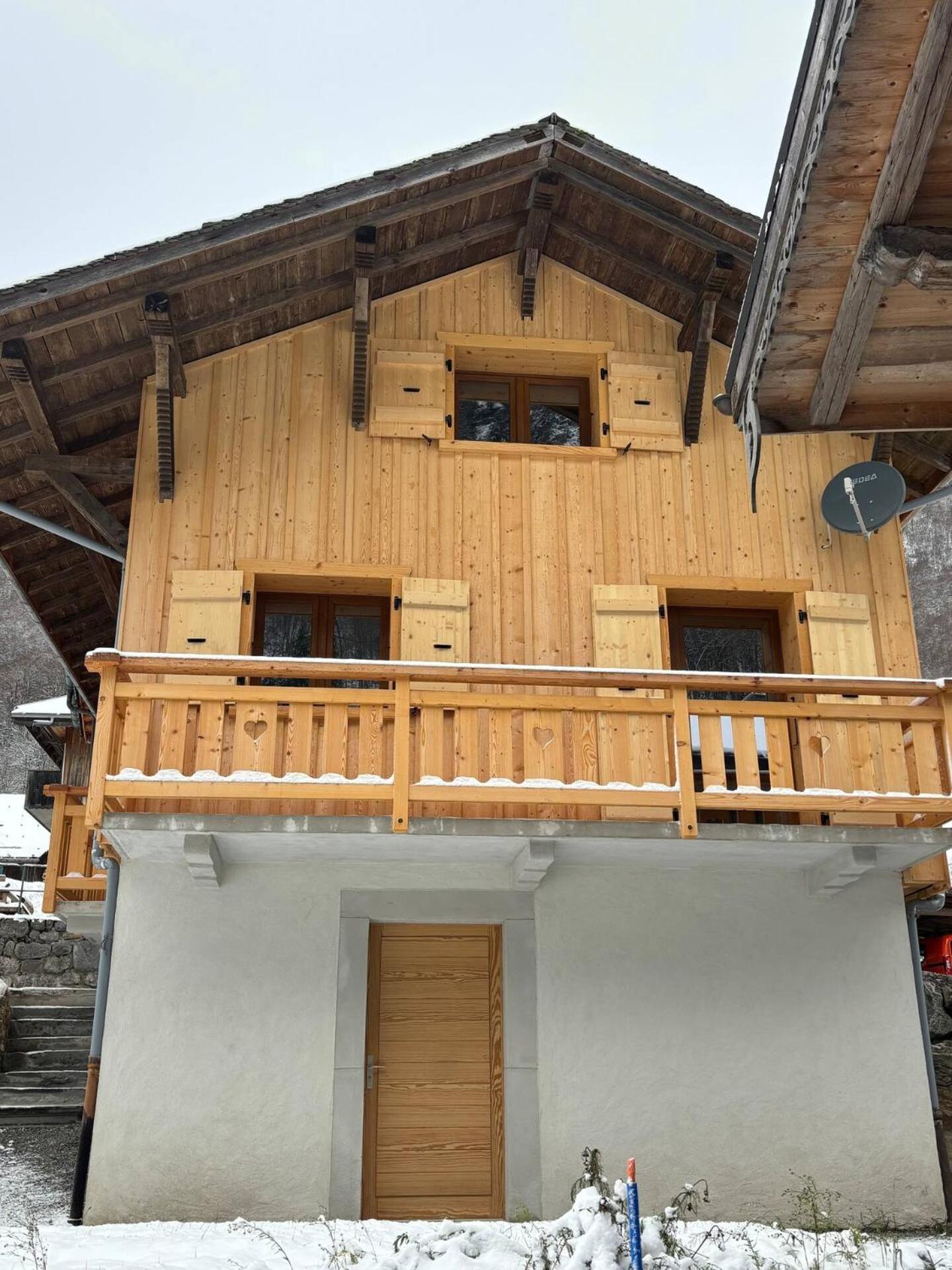 Chalet L'Aberiot Монрьон Экстерьер фото