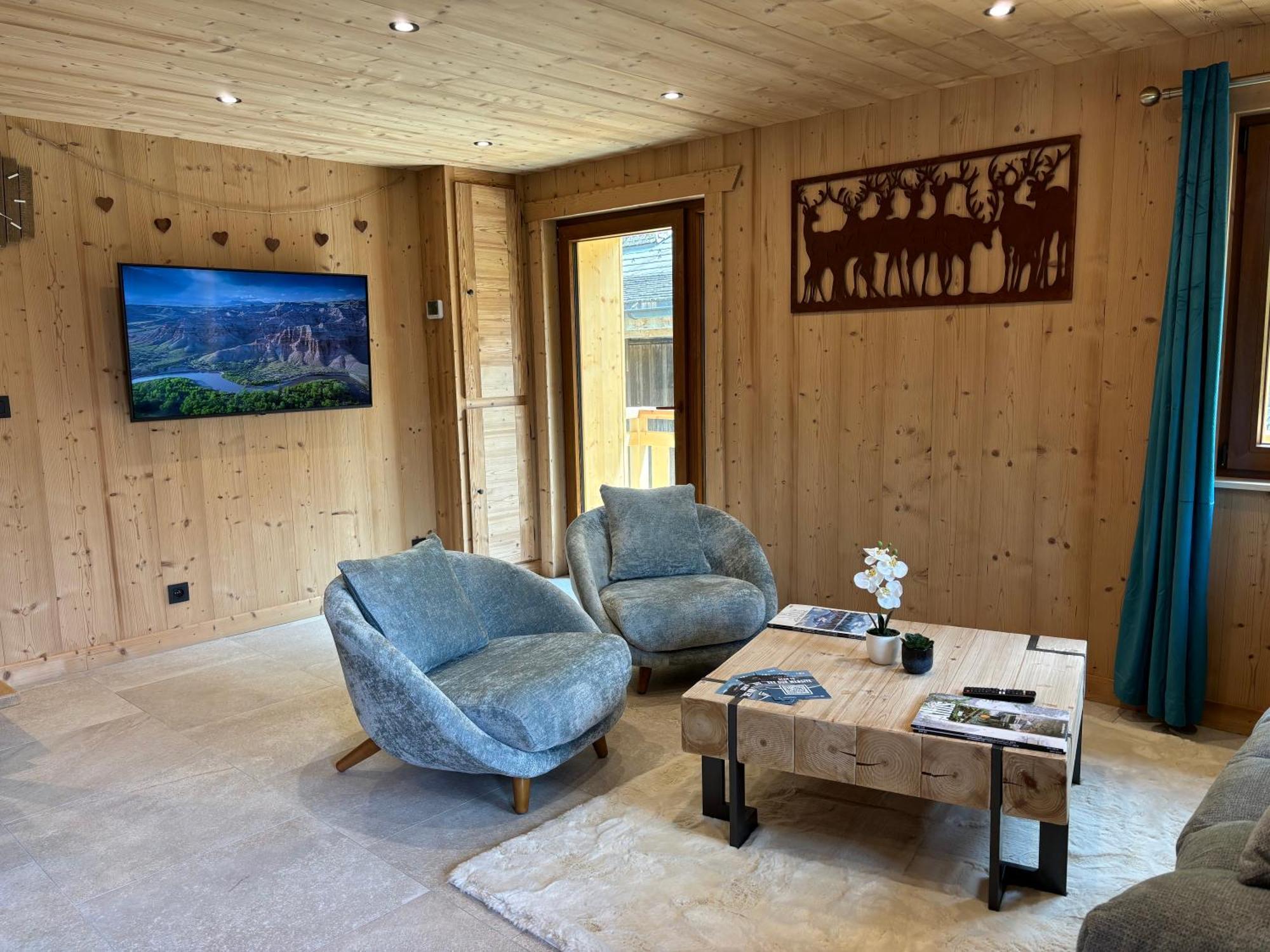 Chalet L'Aberiot Монрьон Экстерьер фото