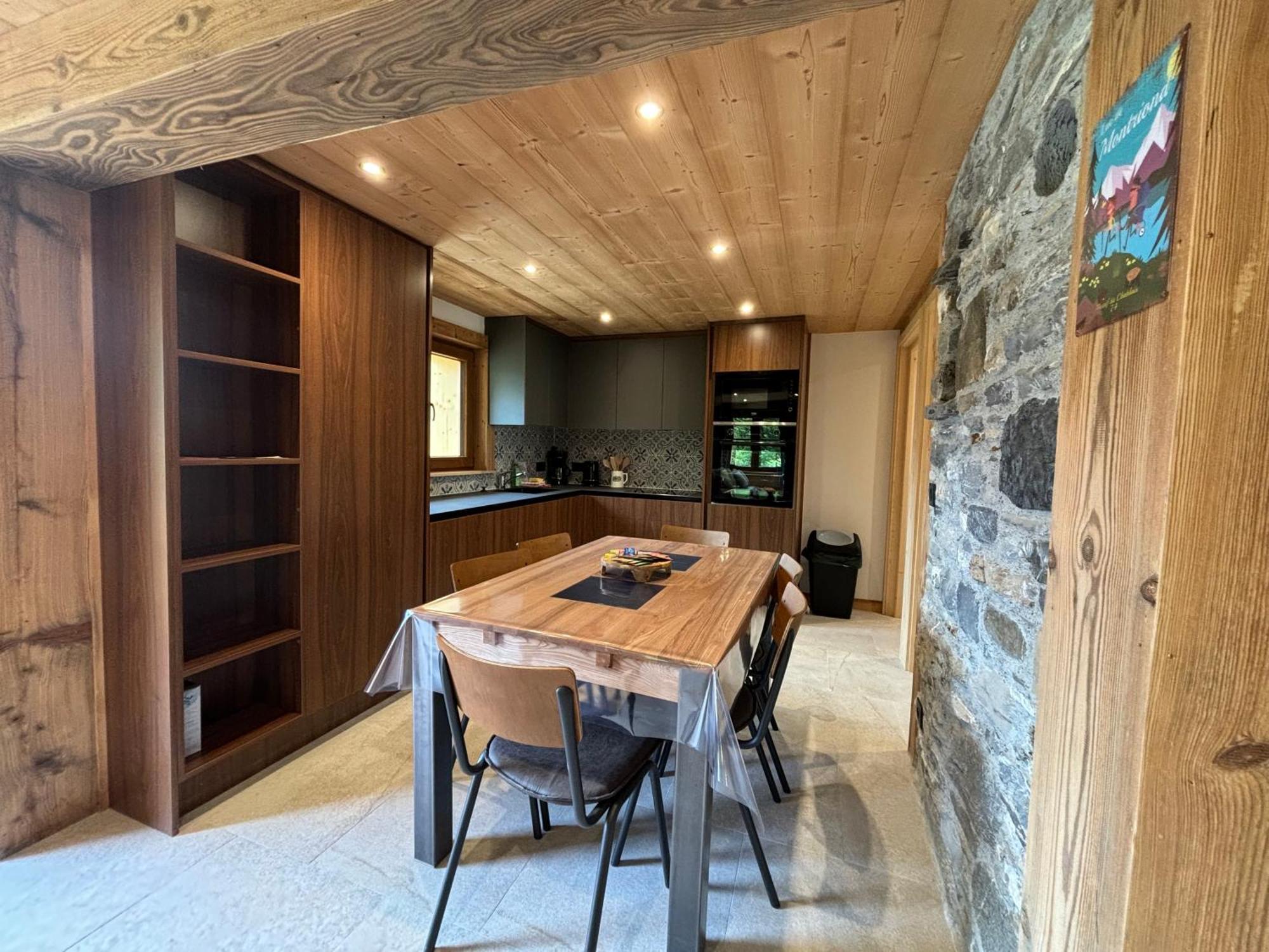 Chalet L'Aberiot Монрьон Экстерьер фото