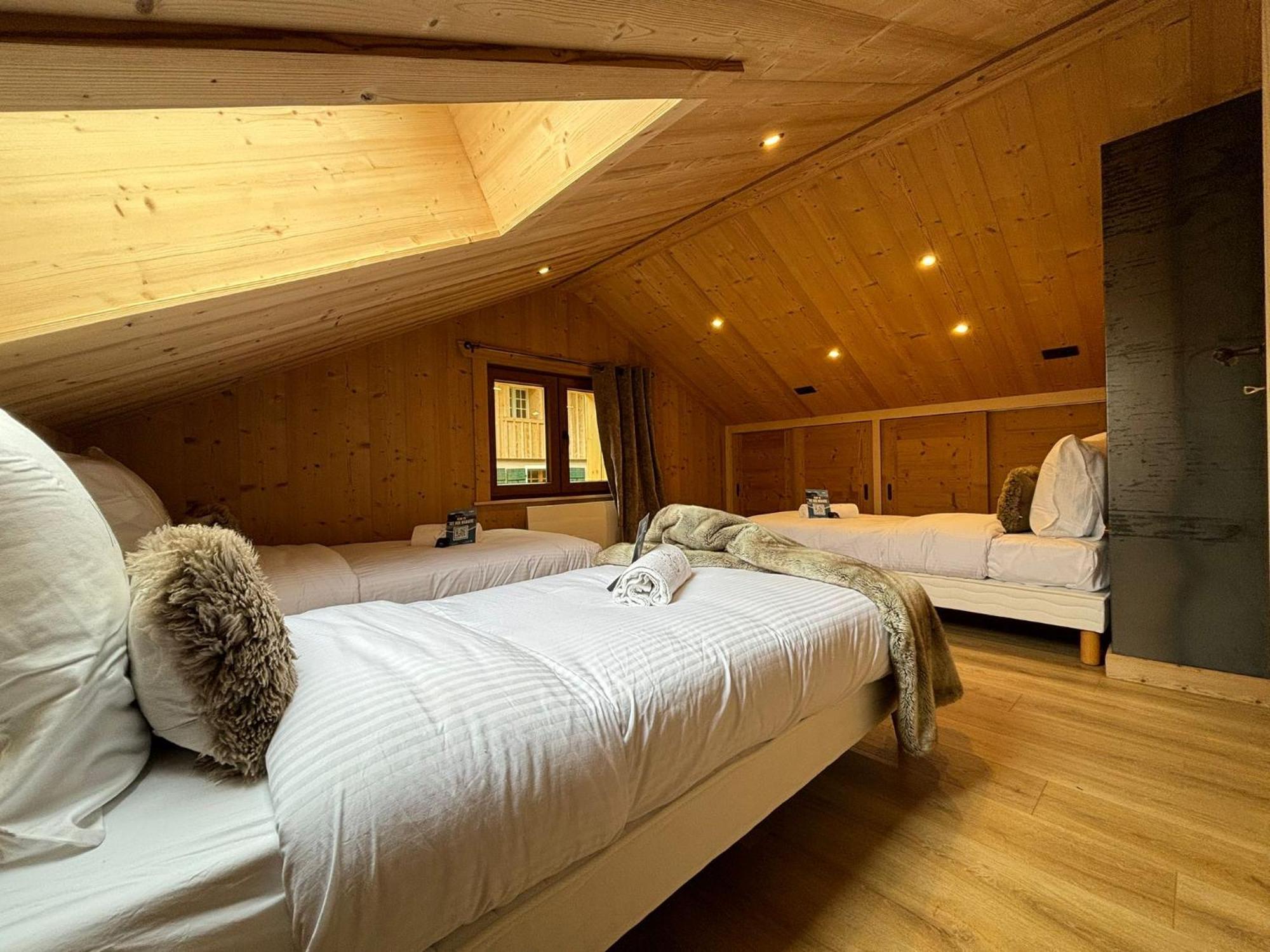 Chalet L'Aberiot Монрьон Экстерьер фото