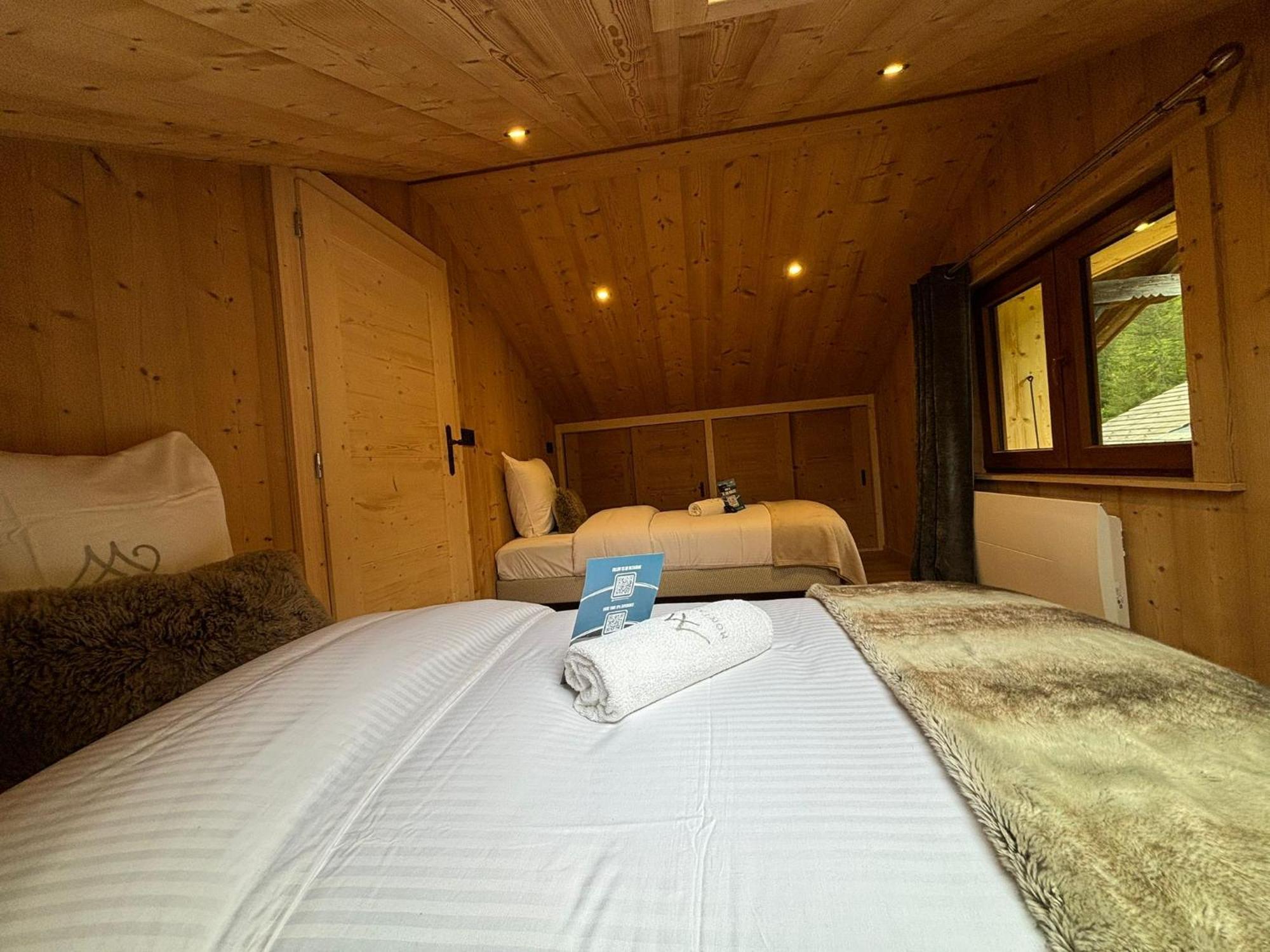 Chalet L'Aberiot Монрьон Экстерьер фото