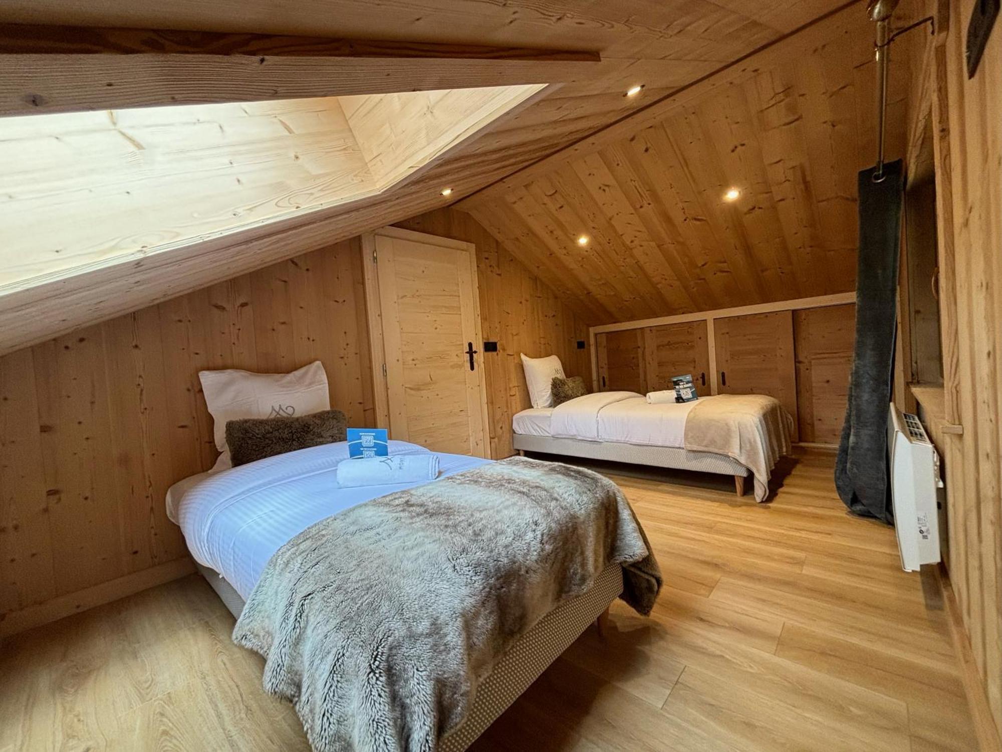 Chalet L'Aberiot Монрьон Экстерьер фото