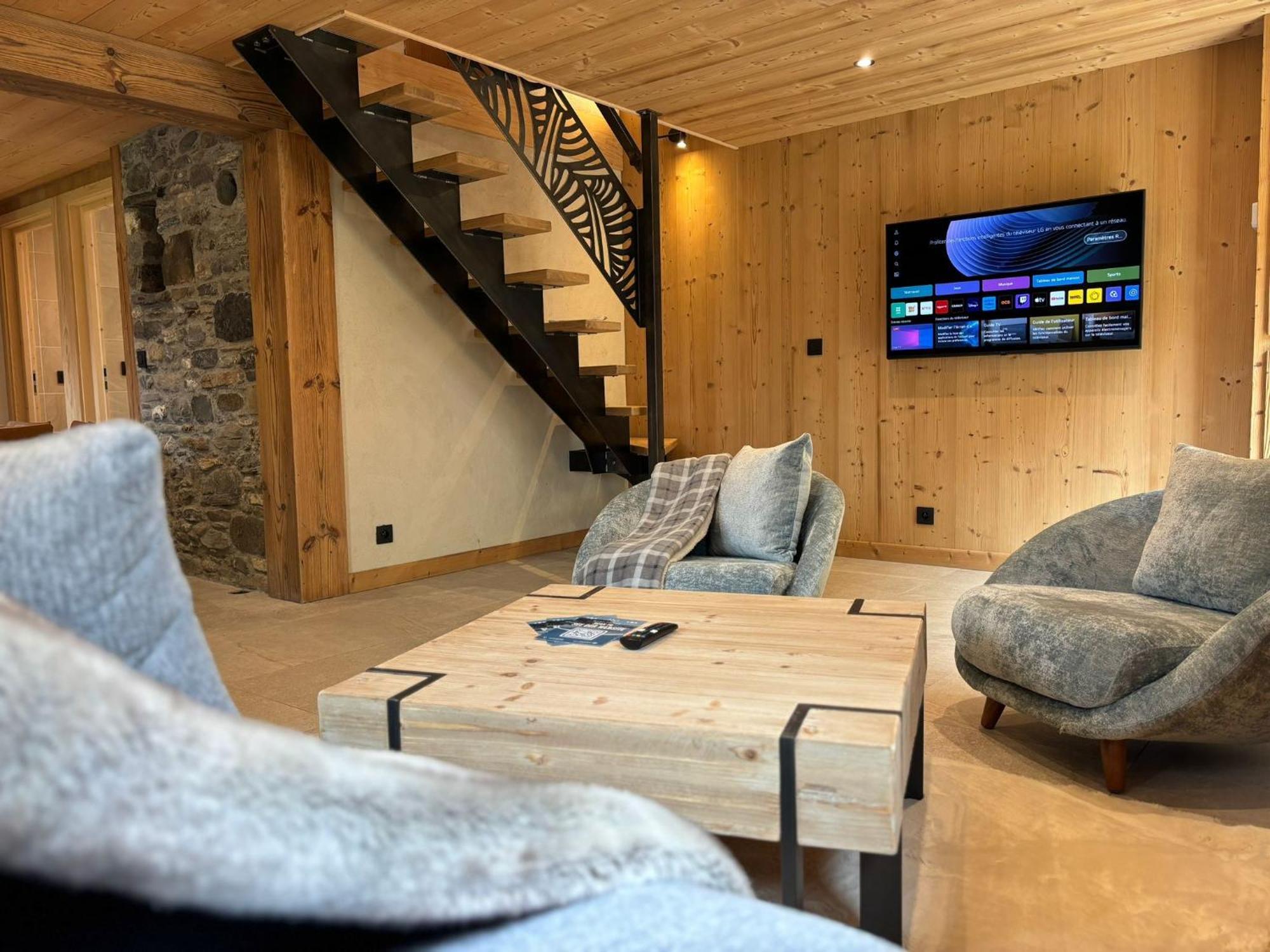 Chalet L'Aberiot Монрьон Экстерьер фото