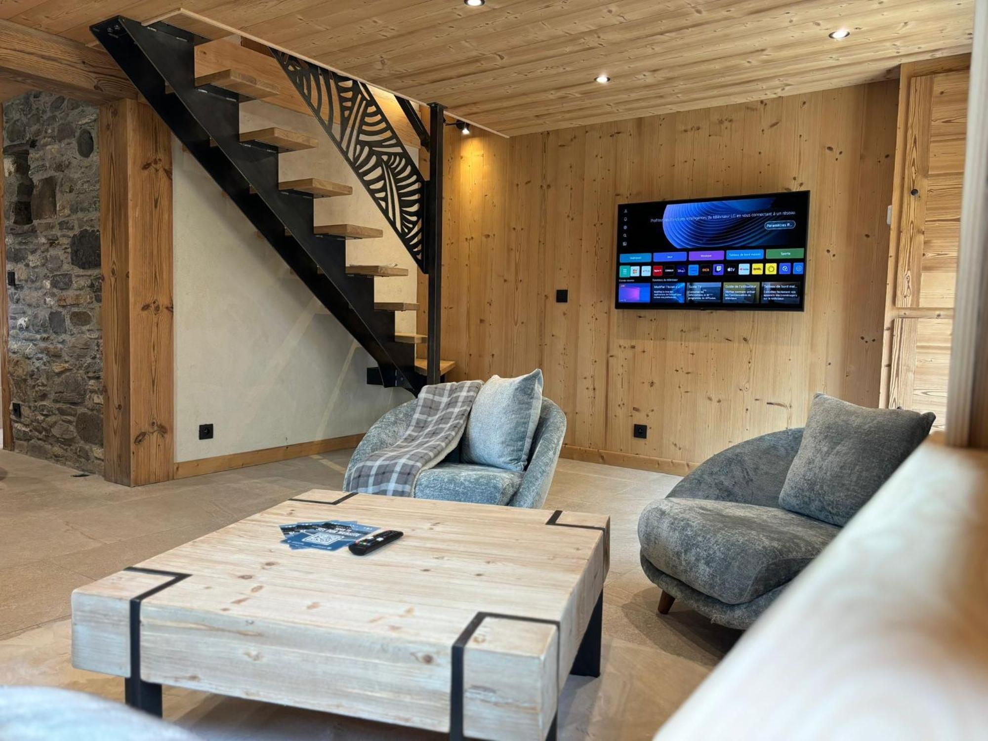 Chalet L'Aberiot Монрьон Экстерьер фото